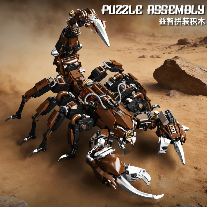 1074pcs YoLeXi 33134 Mechanical Scorpion - Image 3