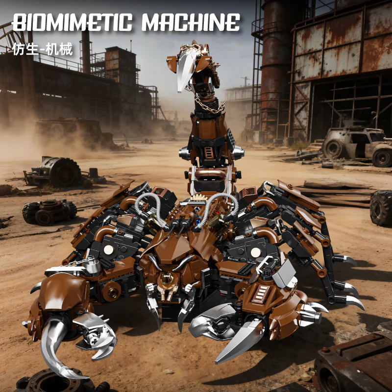 1074pcs YoLeXi 33134 Mechanical Scorpion - Image 5