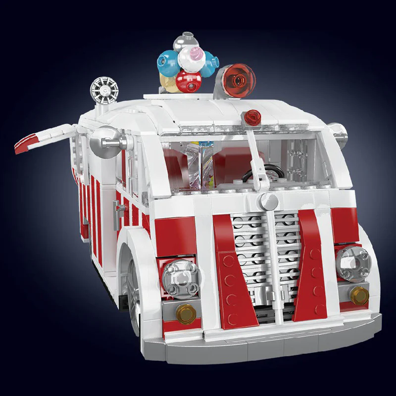 1078PCS 10039 MOULDKING Ice Cream Truck - Image 3