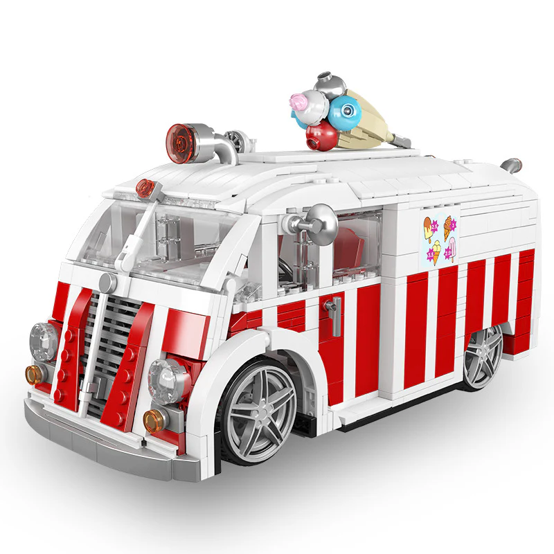 1078PCS 10039 MOULDKING Ice Cream Truck - Image 5