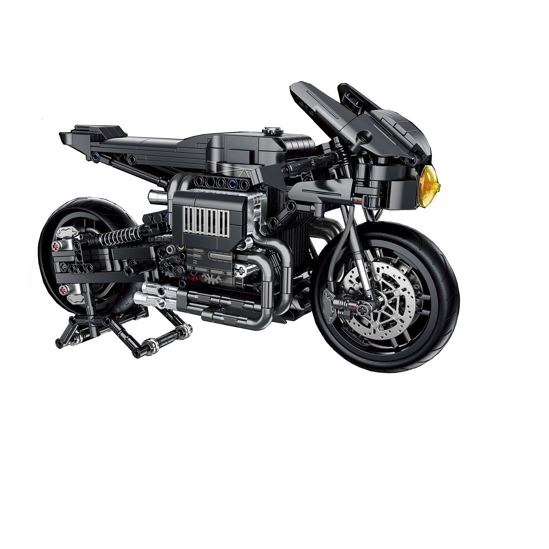 1080PCS PANLOS 672009 The Batman Batcycle - Image 5