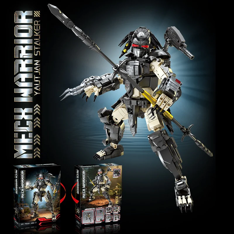1082pcs LY 76110 Mech Warrior-Yaut Jan Stalker - Image 2
