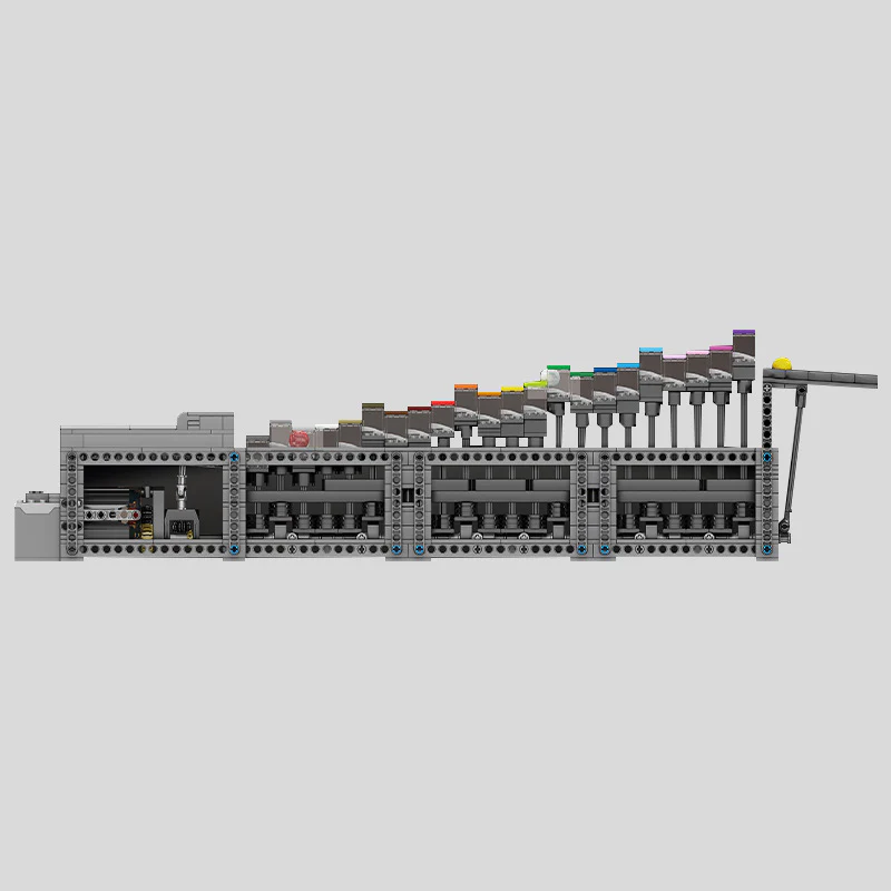 1083 PCS MOULDKING 26004 Rainbow Stepper GBC - Image 6