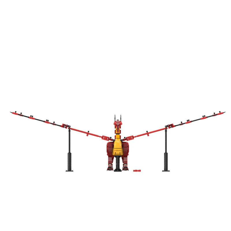 1083PCS MOC-131736 Wings of Fire SkyWing - Image 4