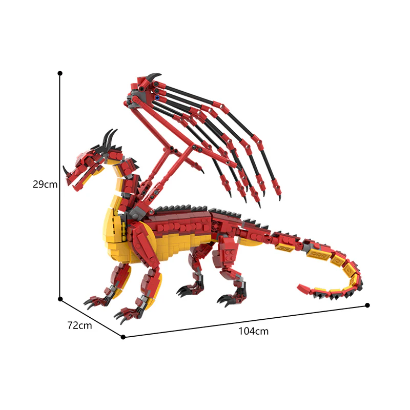 1083pcs MOC-131736,Wings of Fire(SkyWing) - Image 6