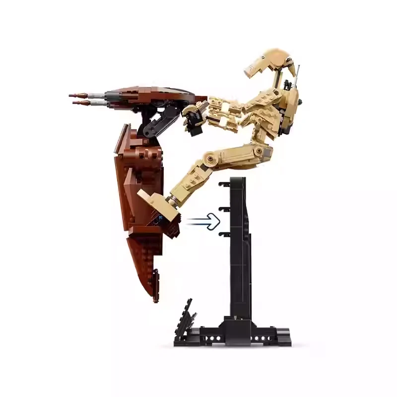 1088 pcs Battle Droid with STAP - Image 5