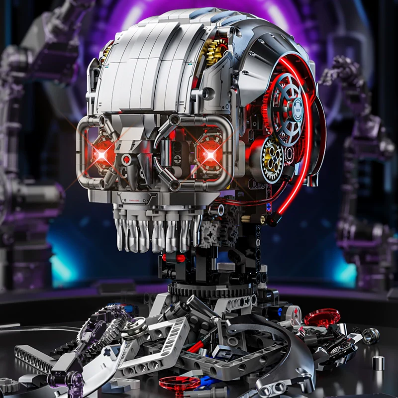 1099 pcs MJi 13089 Mechanical Skeletou - Image 2