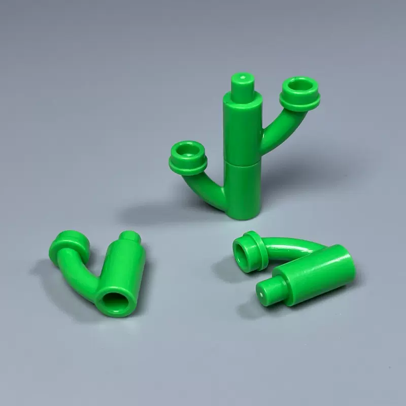 10pcs 1566 Stalk with Bar, Bar Holder, and Hollow Stud - Image 2