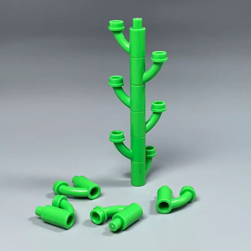 10pcs 1566 Stalk with Bar, Bar Holder, and Hollow Stud - Image 4