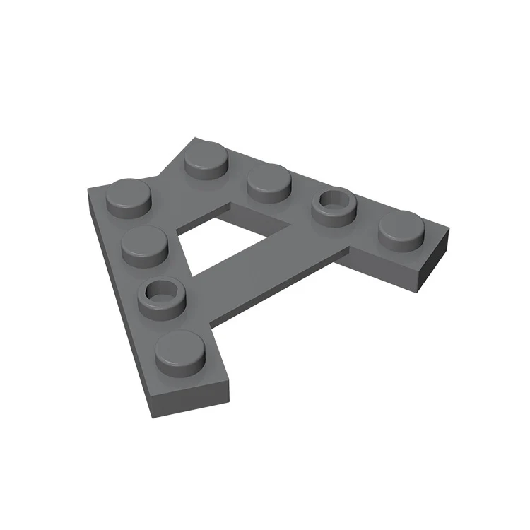10pcs 15706 Plate A-Shape with 2 Rows of 4 StudsG - Image 2