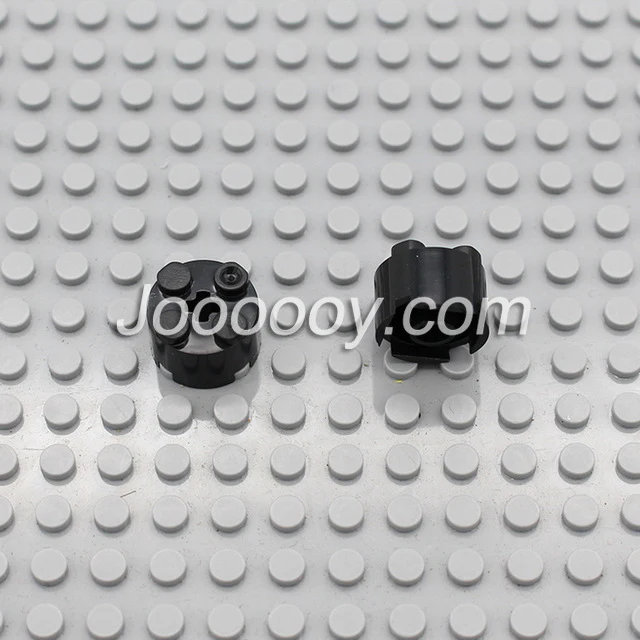 10pcs 2*2 round bricks with axle hole MOC bricks 3941 - Image 3