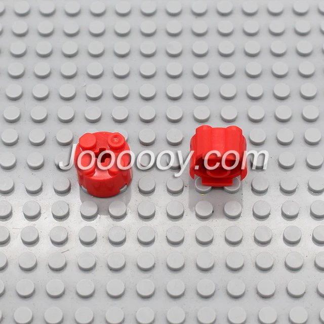 10pcs 2*2 round bricks with axle hole MOC bricks 3941 - Image 4