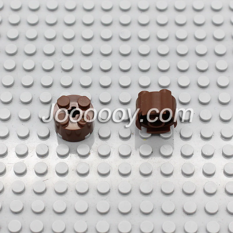 10pcs 2*2 round bricks with axle hole MOC bricks 3941 - Image 7