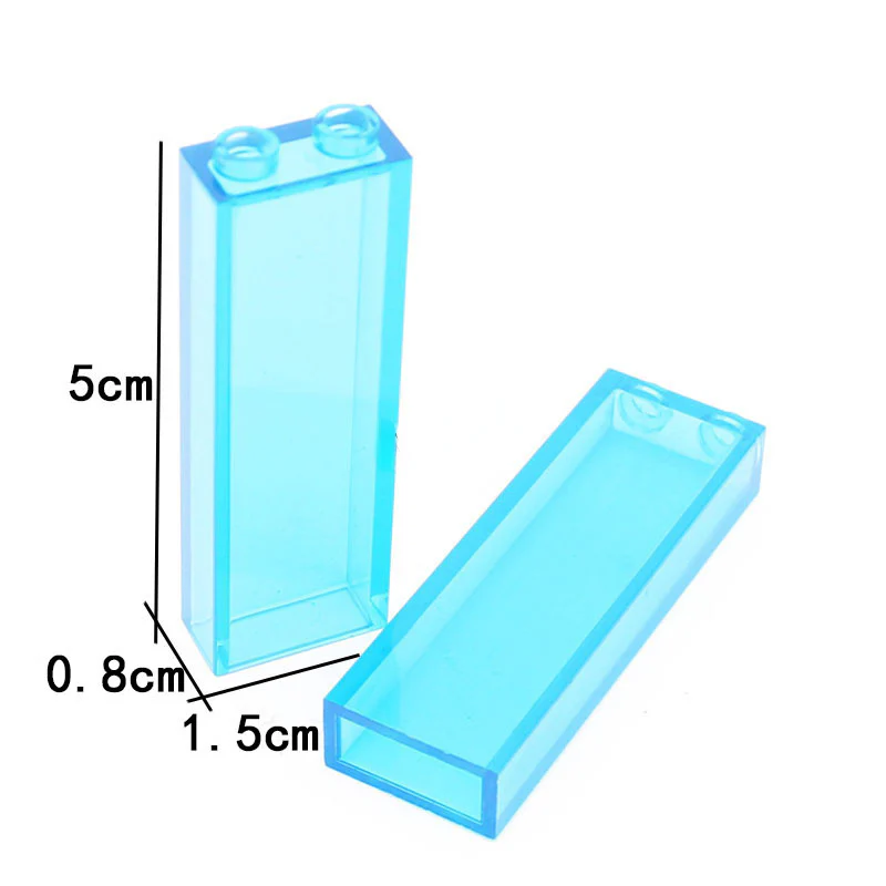 10pcs 2454 Brick 1x2x5 Blocked Open Studs or Hollow Studs - Image 2