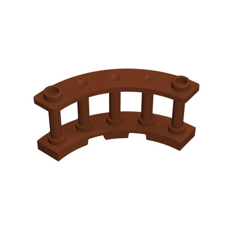 10pcs 30056 Fence 4x4x2 Quarter Round Spindled with 2 Studs - Image 4