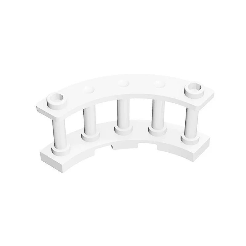 10pcs 30056 Fence 4x4x2 Quarter Round Spindled with 2 Studs - Image 5