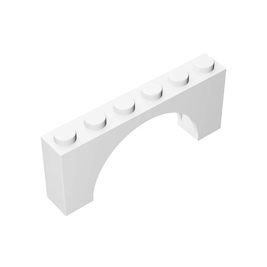 10pcs 3307 Arch 1x6x2-Thick Top with Reinforced Underside - Image 3