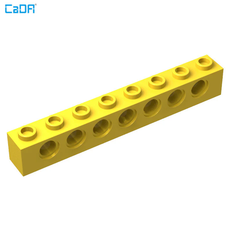 10pcs 3702 Brick 1x8 with Holes - Image 5