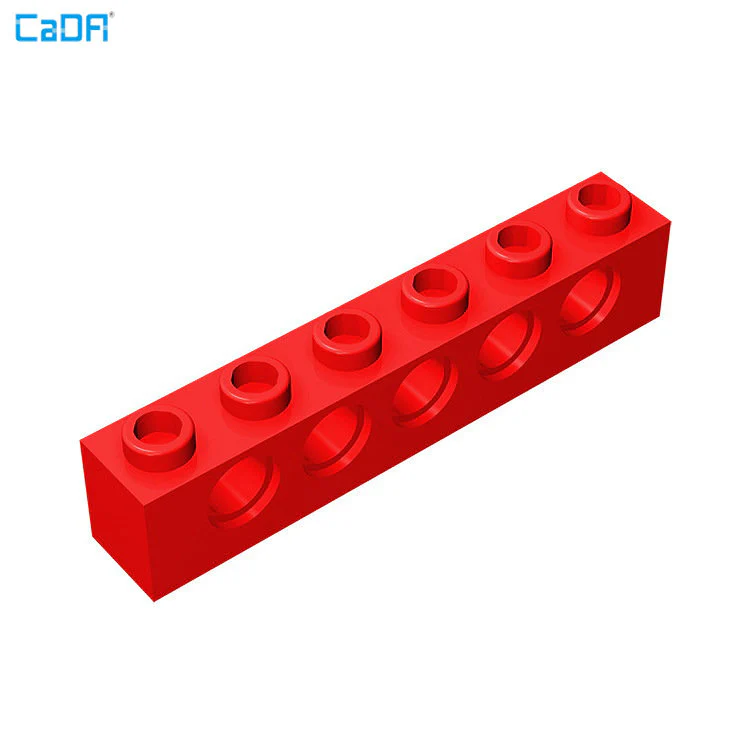 10pcs 3894 Brick 1x6 with Holes - Image 12