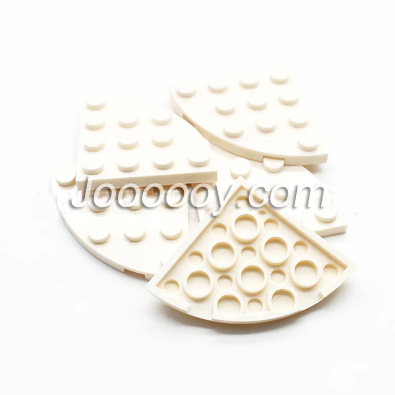 10pcs 4*4 Round shape Wedge Plate MOC Bricks 30565 - Image 5