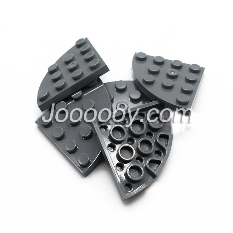 10pcs 4*4 Round shape Wedge Plate MOC Bricks 30565 - Image 6