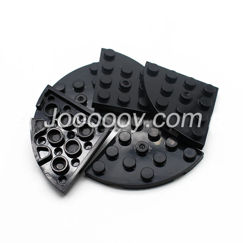 10pcs 4*4 Round shape Wedge Plate MOC Bricks 30565 - Image 8