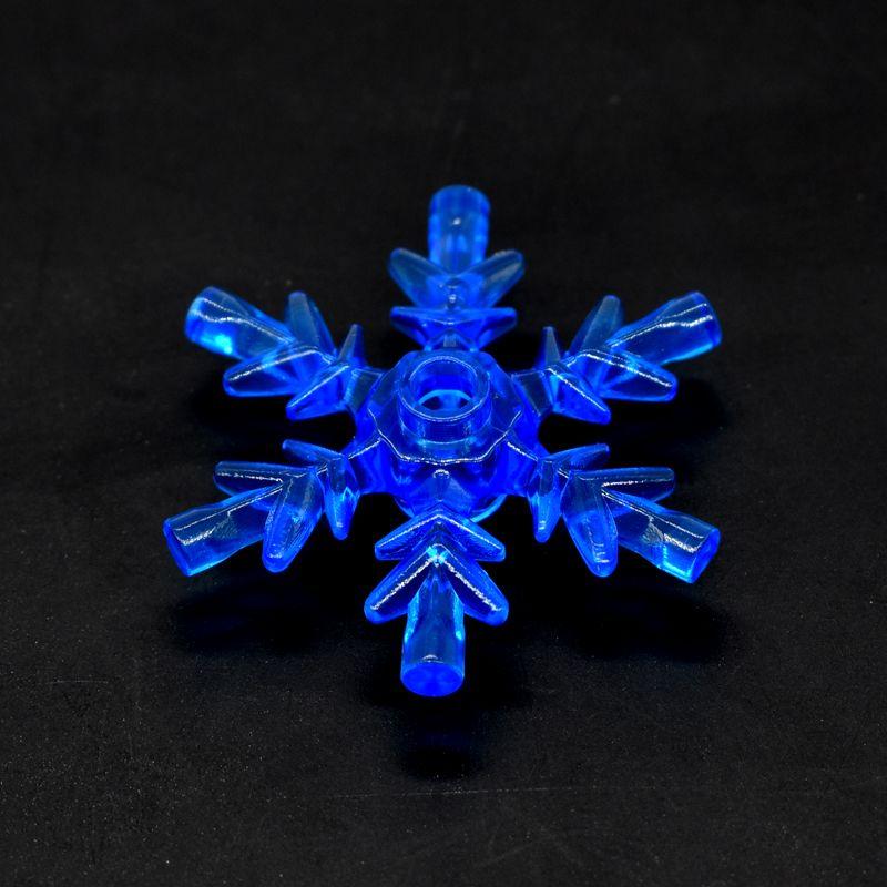 10pcs  4*4 Snow Crystal Ice Crystal MOC Bricks 42409 - Image 4