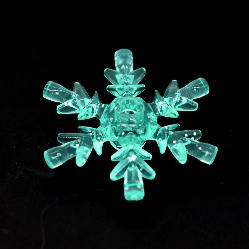 10pcs  4*4 Snow Crystal Ice Crystal MOC Bricks 42409 - Image 5