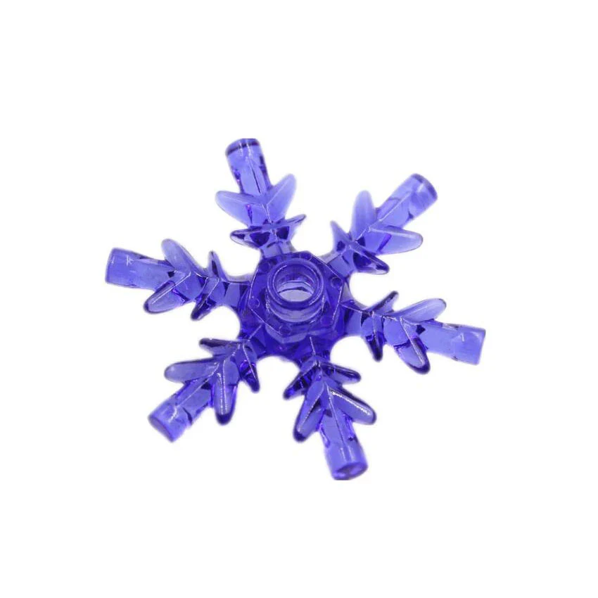 10pcs  4*4 Snow Crystal Ice Crystal MOC Bricks 42409 - Image 7