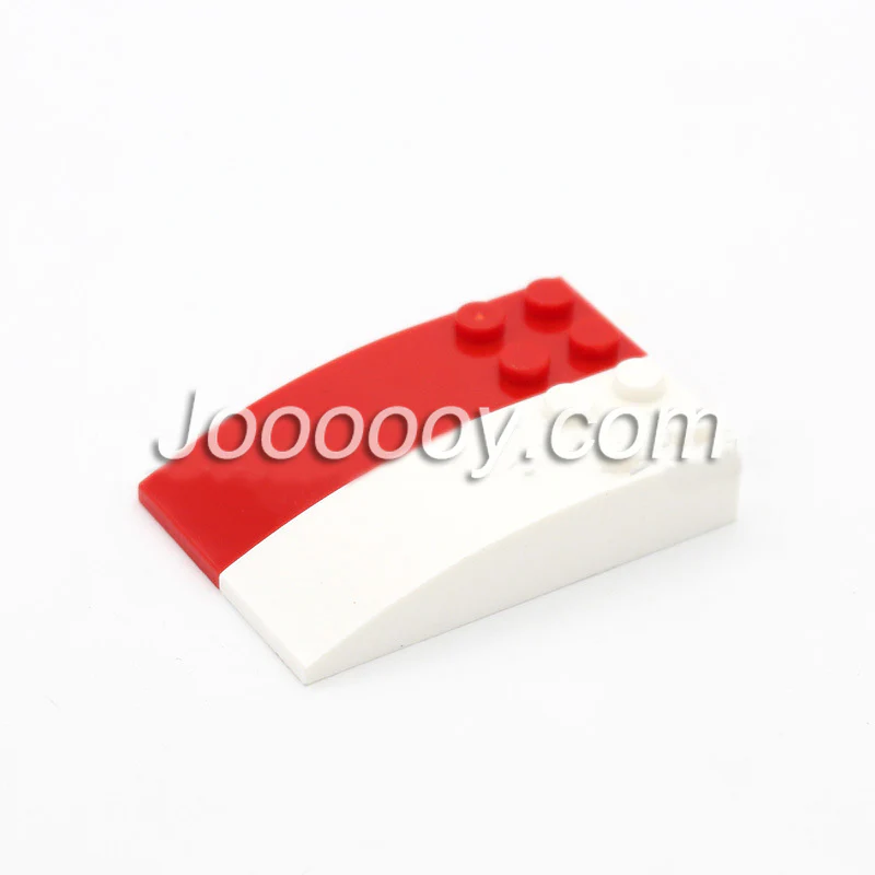 10pcs 6*2 Slope Curved MOC Bricks 44126 - Image 2