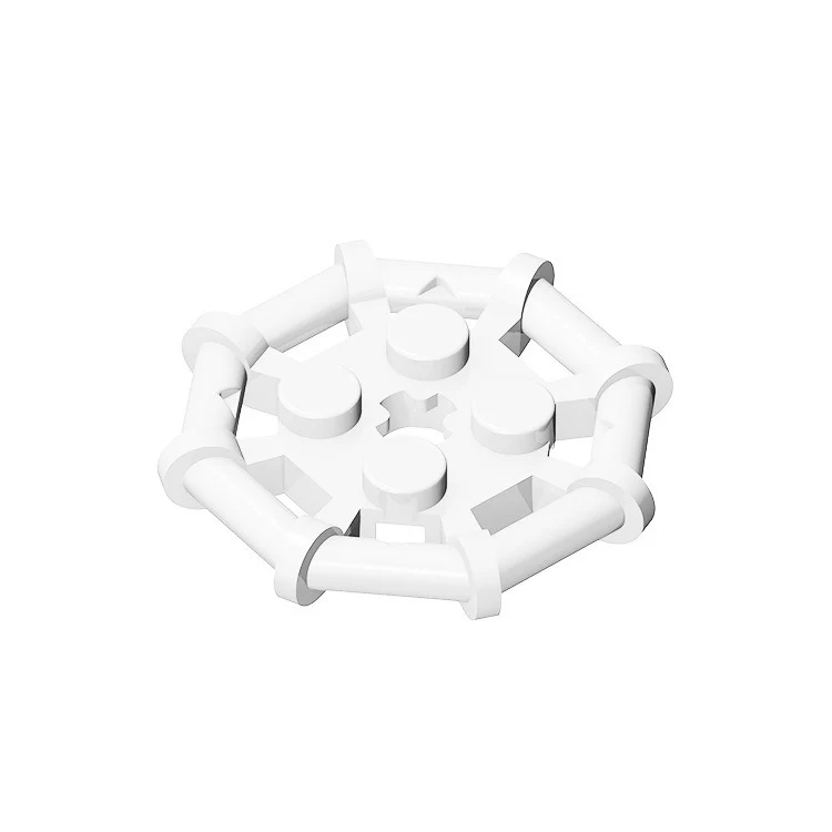 10pcs 75937 Modified 2x2 with Bar Frame Octagonal - Image 2