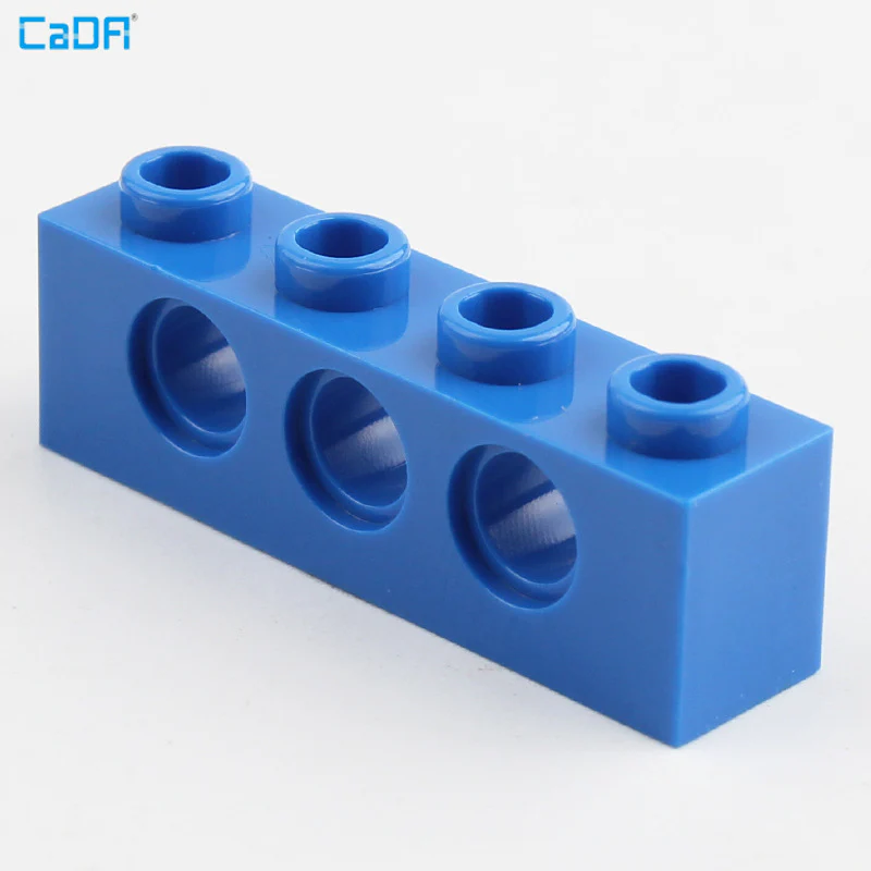 10pcs Cada 3701 Technic Brick 1x4 with Holes - Image 4