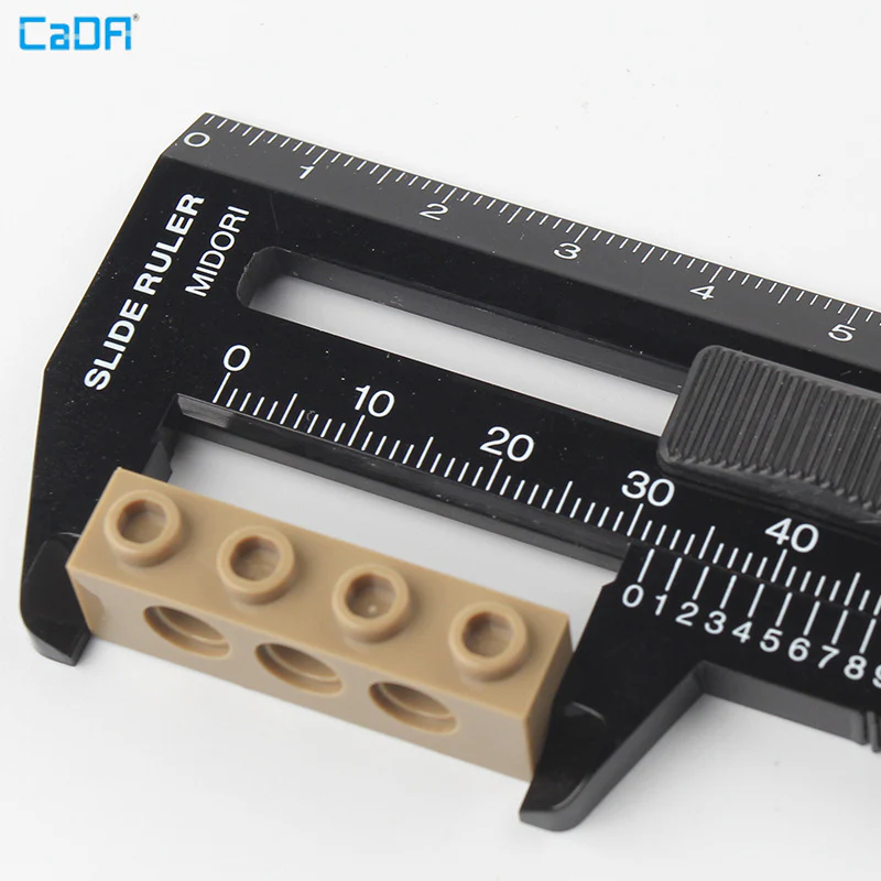 10pcs Cada 3701 Technic Brick 1x4 with Holes - Image 5