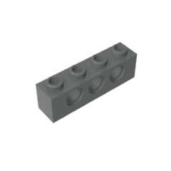10pcs Cada 3701 Technic Brick 1x4 with Holes - Image 9