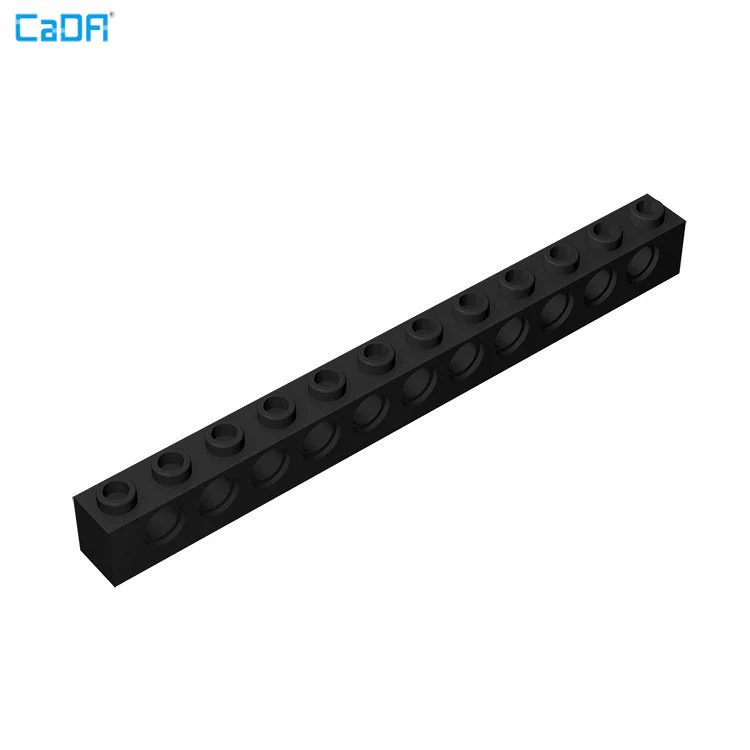10pcs Cada 3895 Technic Brick 1x12 with Holes - Image 5