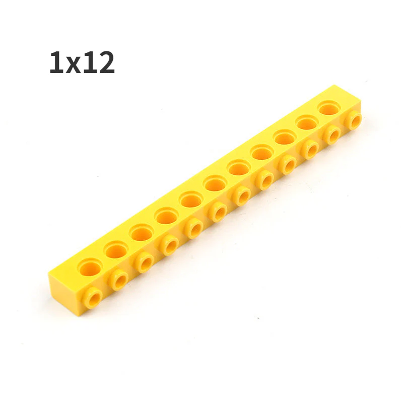 10pcs Cada 3895 Technic Brick 1x12 with Holes - Image 6
