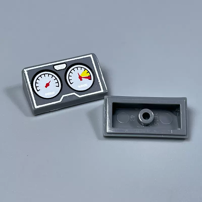 10pcs 85984 Dash board 1x2 Bevel Tile - Image 2
