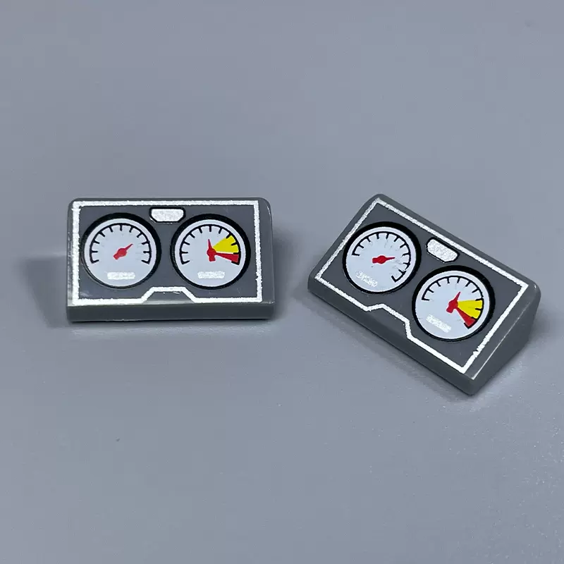 10pcs 85984 Dash board 1x2 Bevel Tile - Image 3