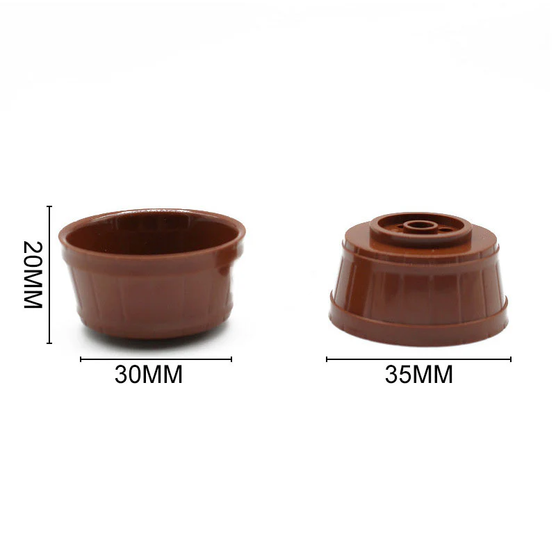 10PCS 5*5*2 Flower Pot With Holes MOC Bricks 64951 - Image 3