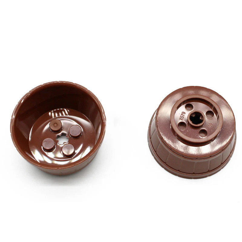 10PCS 5*5*2 Flower Pot With Holes MOC Bricks 64951 - Image 4