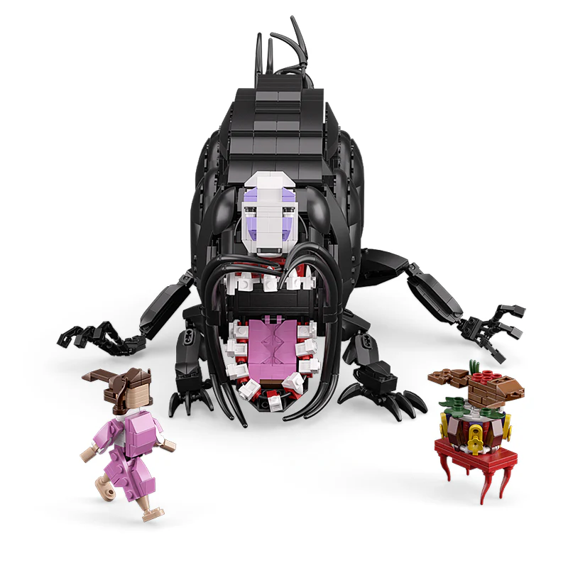1107pcs MOC Spirited Away(Kaonashi/no face man) - Image 3