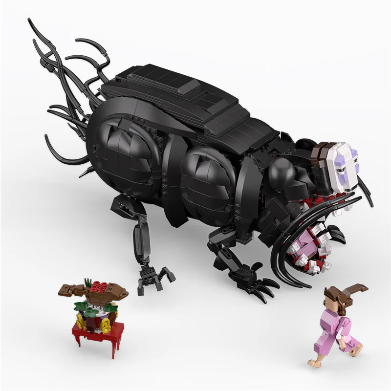 1107pcs MOC Spirited Away(Kaonashi/no face man) - Image 5