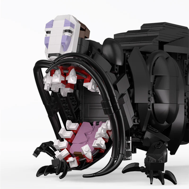 1107pcs MOC Spirited Away(Kaonashi/no face man) - Image 6