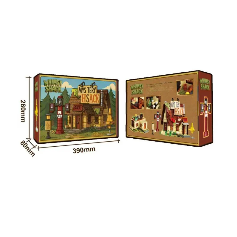 1108PCS KK20006 Weird Town - Image 2