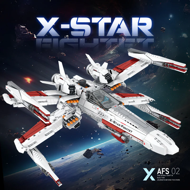 1109pcs ZAPE 98003 X-Fighter - Image 2