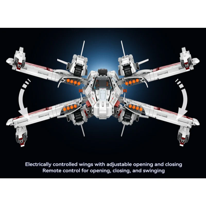 1109pcs ZAPE 98003 X-Fighter - Image 3
