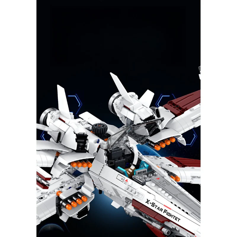 1109pcs ZAPE 98003 X-Fighter - Image 6