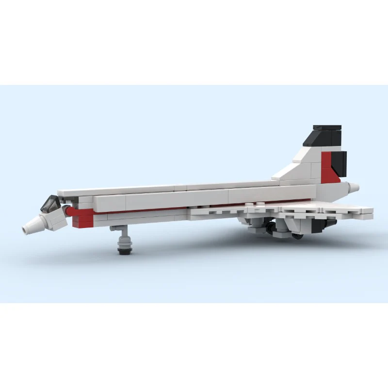 110pcs MOC-134244 Mini Concorde - Image 2
