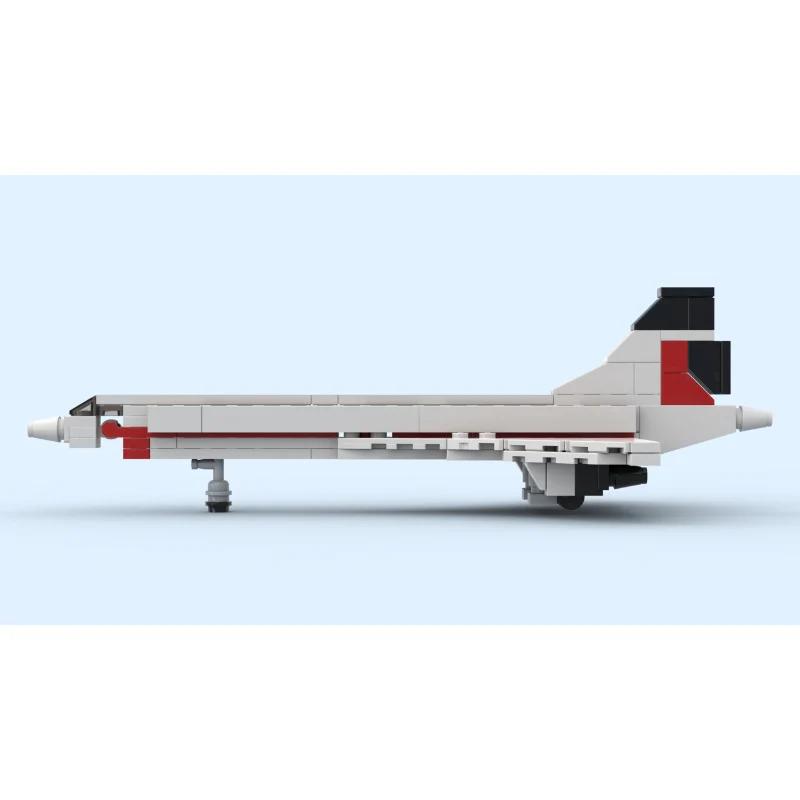 110pcs MOC-134244 Mini Concorde - Image 3
