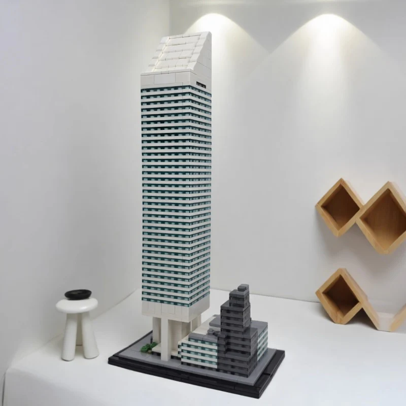 1110pcs MOC-150550 Citigroup Center (Citicorp Center) 1:800 - Image 3
